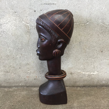 Mid Century Tribal Head