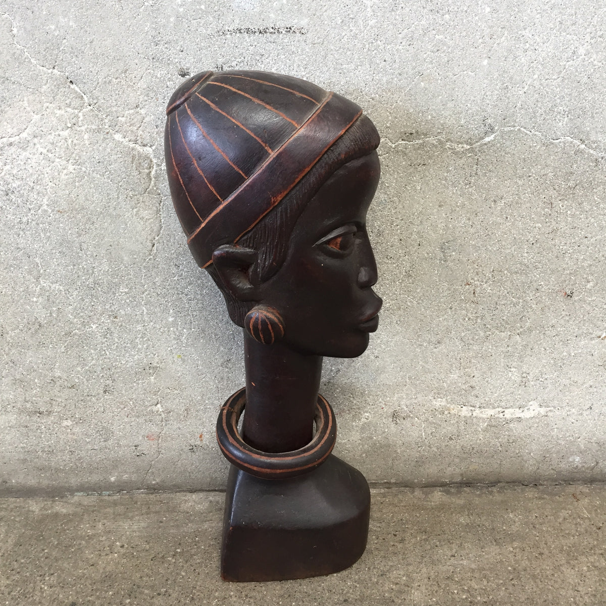 Mid Century Tribal Head
