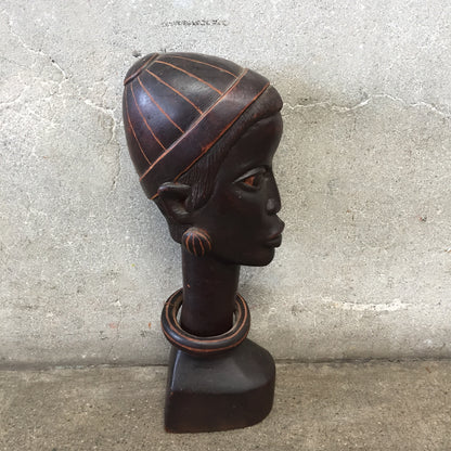 Mid Century Tribal Head