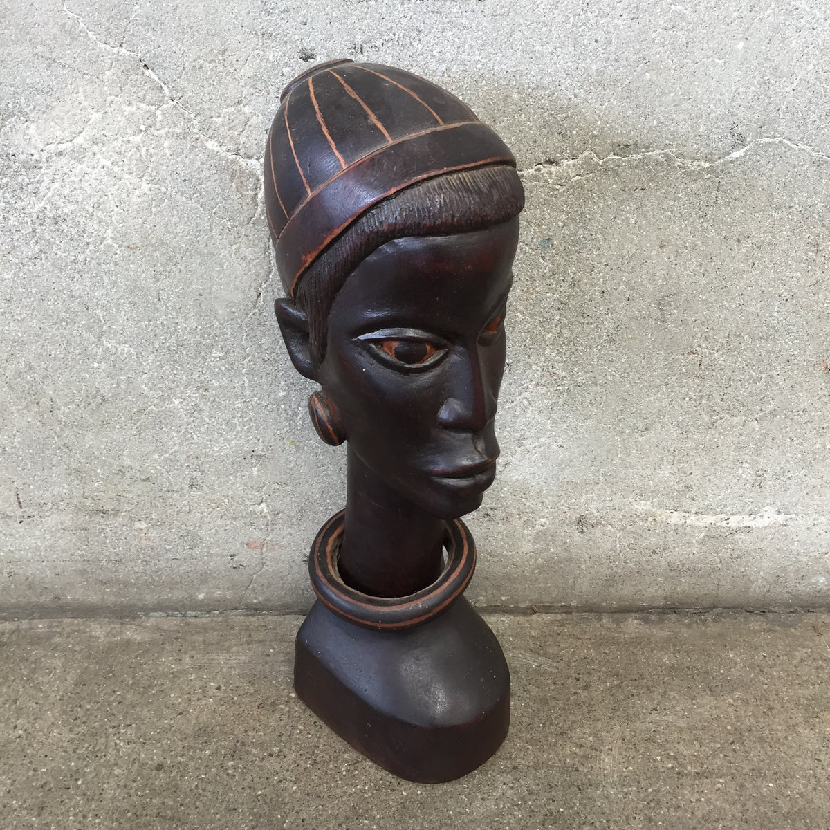 Mid Century Tribal Head