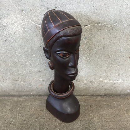 Mid Century Tribal Head