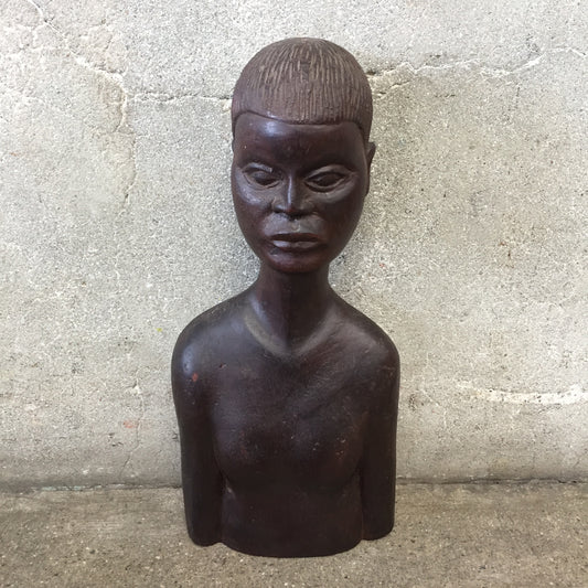 Mid Century Tribal Head