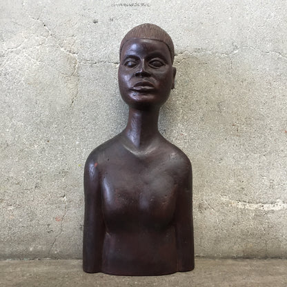 Mid Century Tribal Head