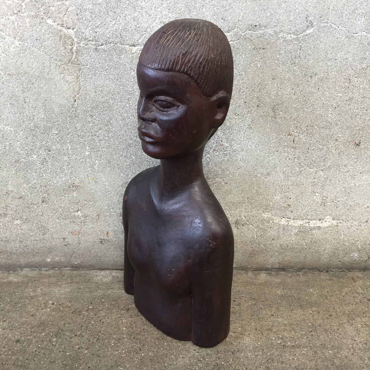 Mid Century Tribal Head