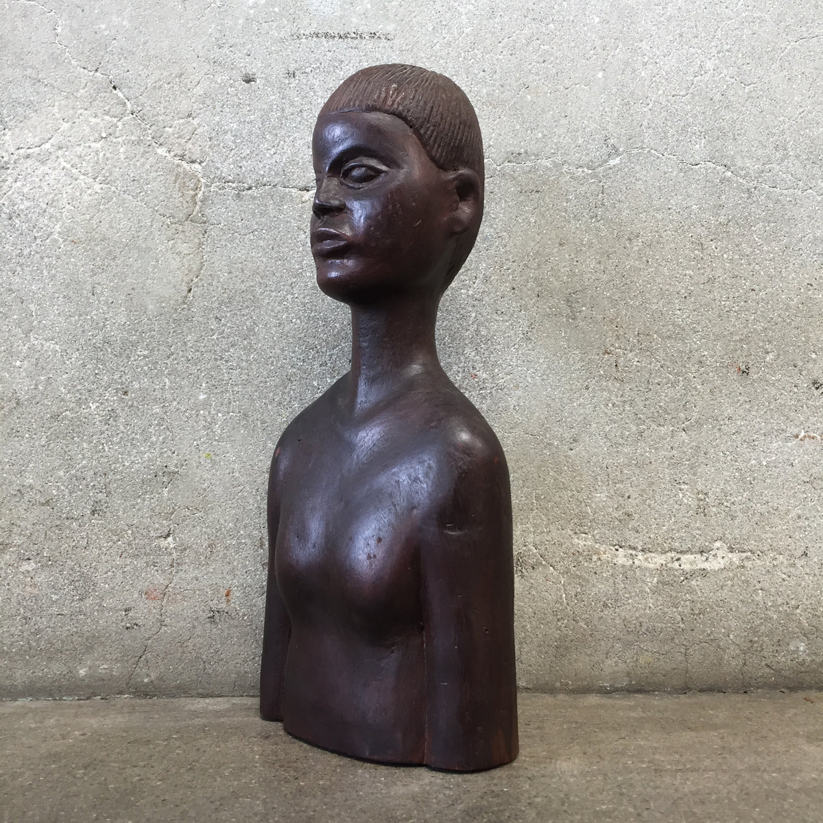 Mid Century Tribal Head