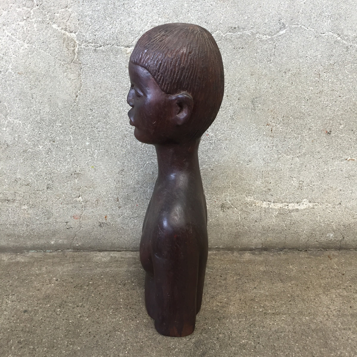 Mid Century Tribal Head