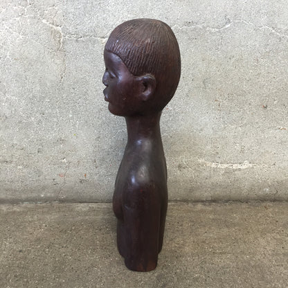Mid Century Tribal Head