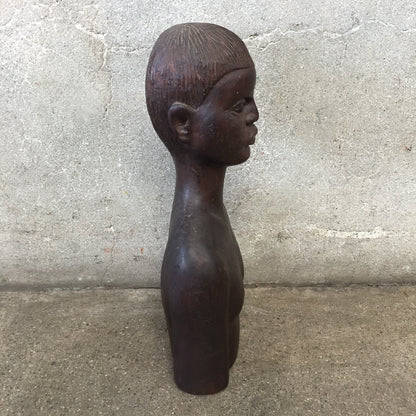 Mid Century Tribal Head