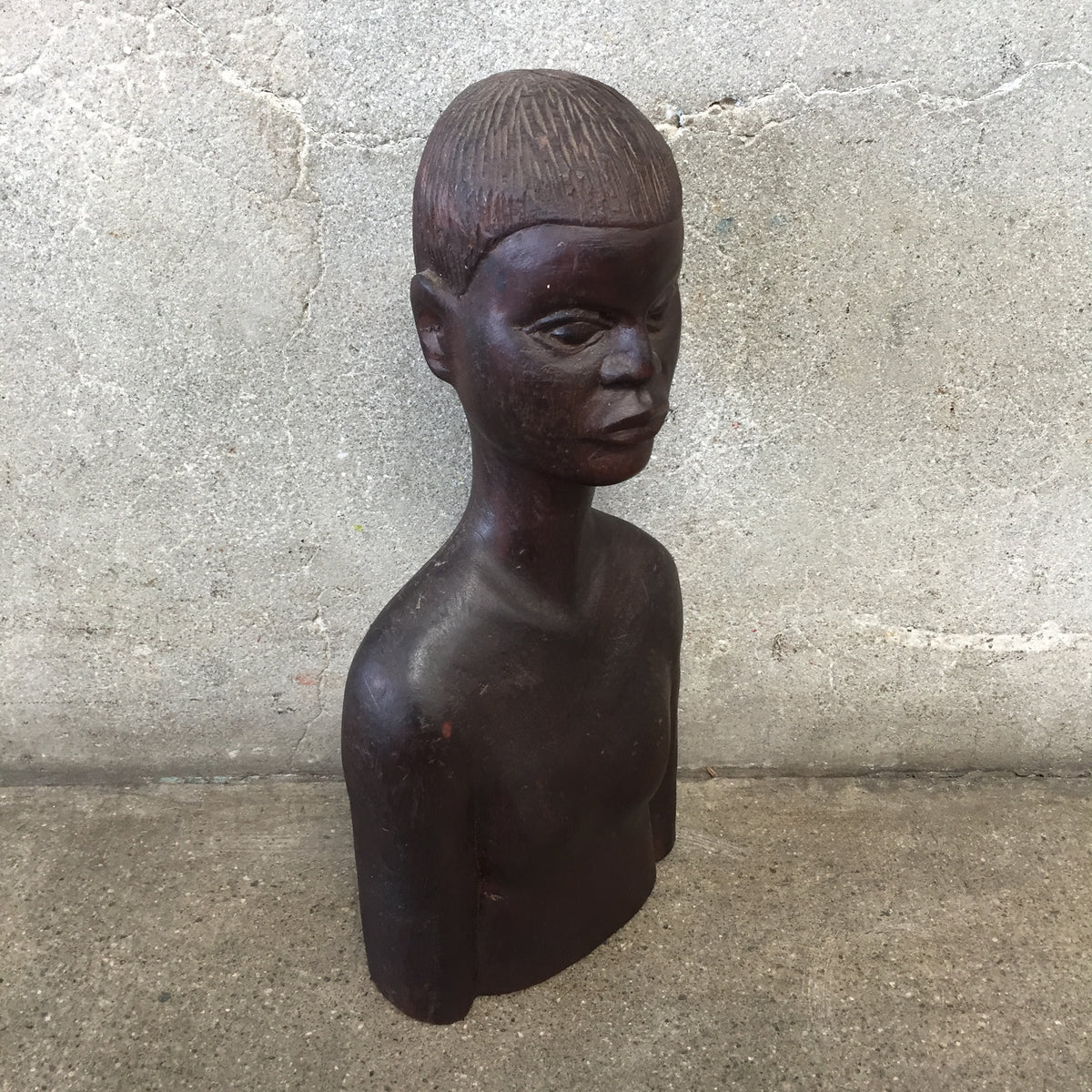 Mid Century Tribal Head