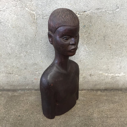 Mid Century Tribal Head