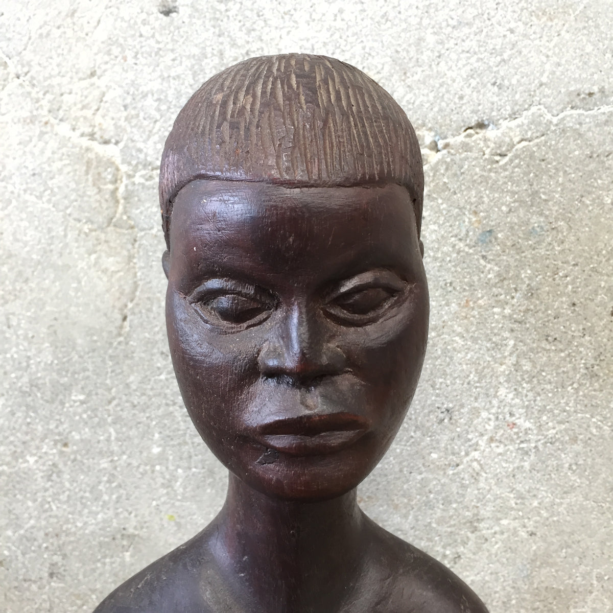 Mid Century Tribal Head