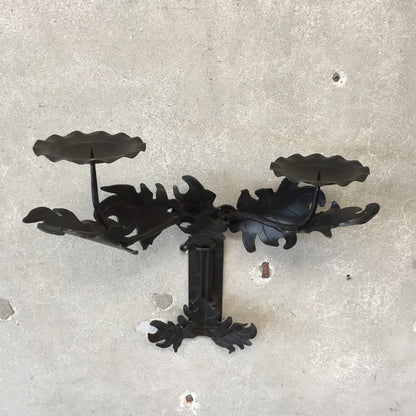 Vintage Spanish Style Wall Sconce Candelabra
