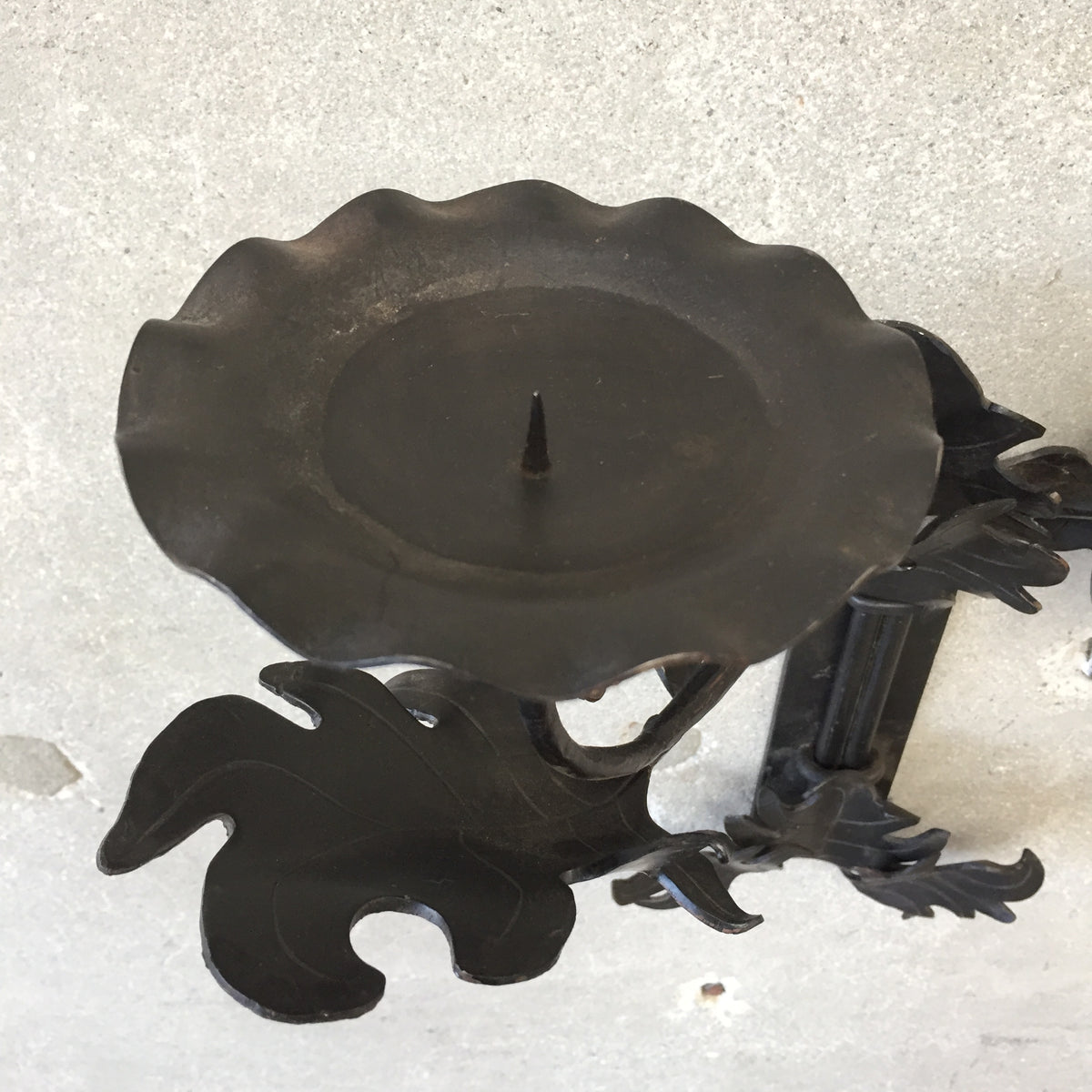 Vintage Spanish Style Wall Sconce Candelabra