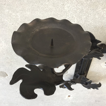 Vintage Spanish Style Wall Sconce Candelabra