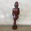 Vintage Walnut Nude Sculpture
