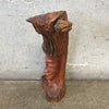 Vintage Koa Wood Branch Face Sculpture
