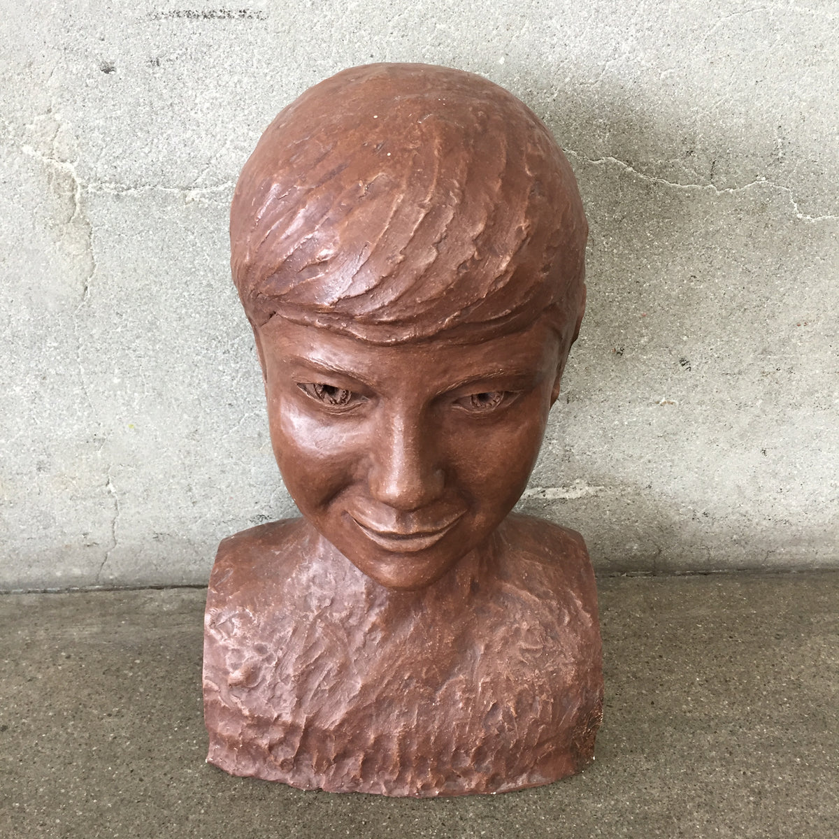 1958 Bust Boy Ceramic