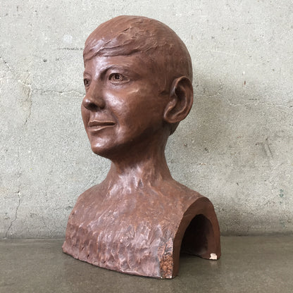 1958 Bust Boy Ceramic