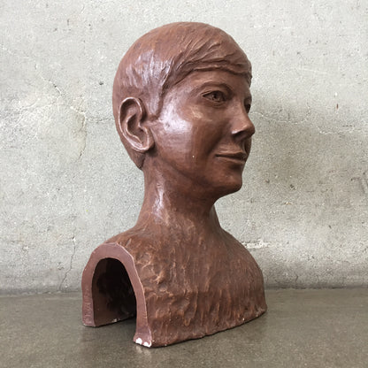 1958 Bust Boy Ceramic