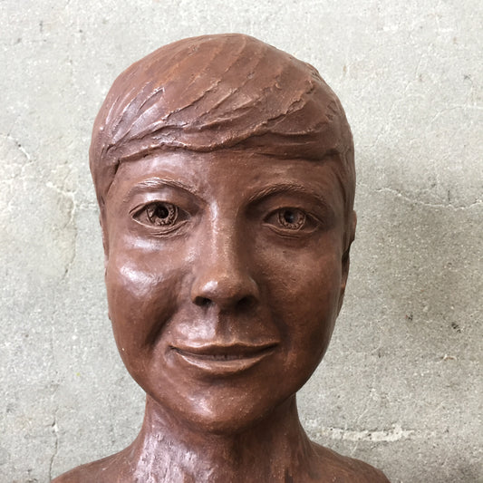 1958 Bust Boy Ceramic