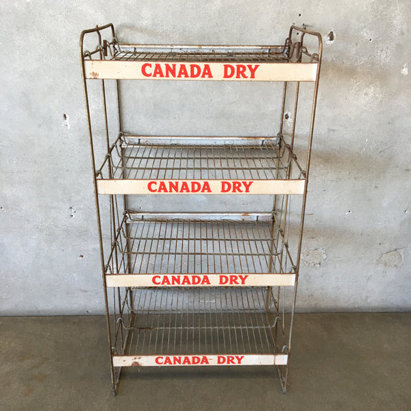 Vintage Canada Dry Rack