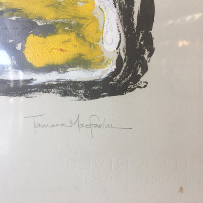 Block Print by Artist Tamara McFarland