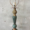 1950's Marble Brass Art Lamp