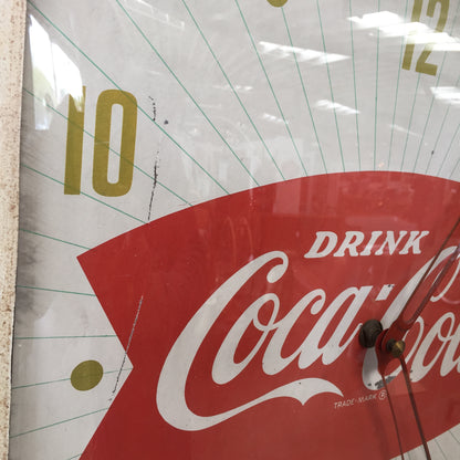 Vintage 1960s Coca Cola Clock
