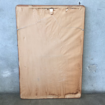 Vintage Framed Geisha Poster