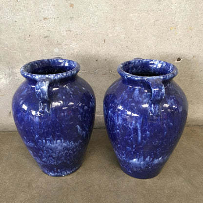Pair of 1920's McCoy Floor Vases