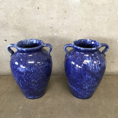 Pair of 1920's McCoy Floor Vases