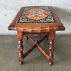 Catalina Tile Style by California Tile Oak Mission Table