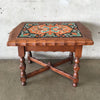 Catalina Tile Style by California Tile Oak Mission Table