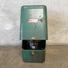 Vintage Green Coleman Lantern with Aluminum Case