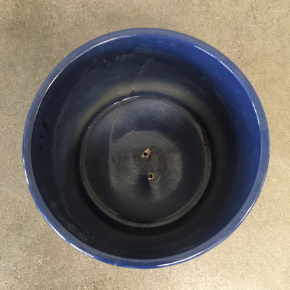 Dark Blue Gainey Garden Pot