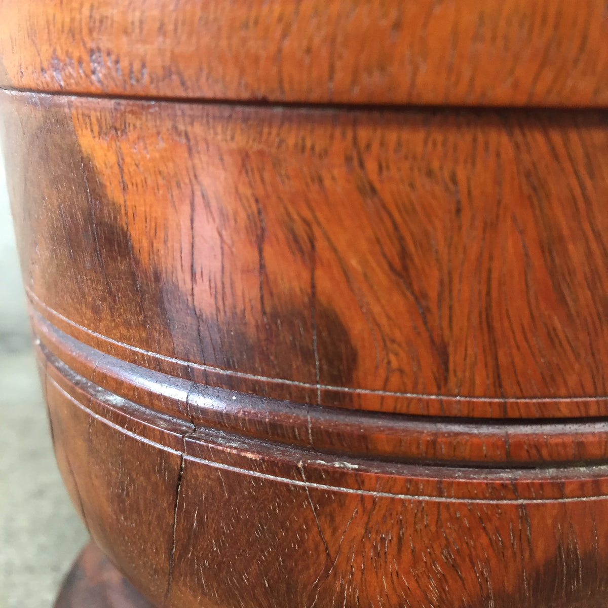 1800 English Hand Turned Mortar