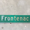 Vintage Seattle St Sign SW Frontenac St